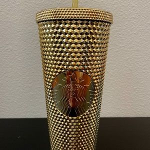 Starbucks Venti Gold Tumbler